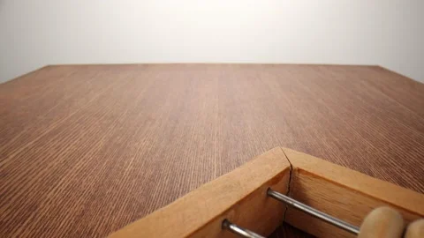 Extremely close up wooden abacus Vídeo Stock 211401199