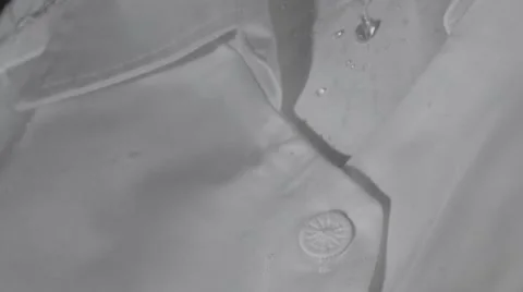 Extremely effective nano - coating for the treatment of textiles Stock Footage 47986842