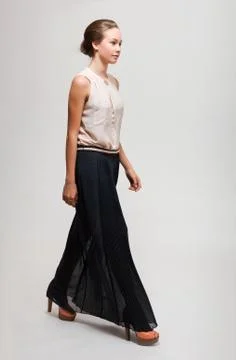 Extremely fashionable. Stock Photos