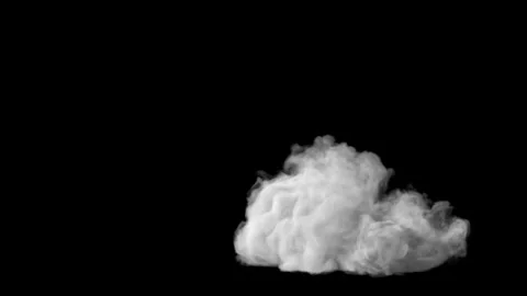 Extremely slow smoke2 4K Stock Footage 343870063