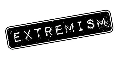 Extremism rubber stamp Stock Illustration
