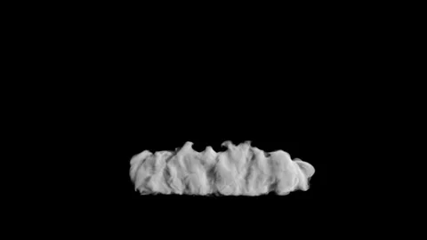 Extremly slow smoke4K Stockbeeldmateriaal 343870038
