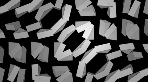 Extrusion Explosion Matte 04 VJ Loop Stock-Footage 51454890