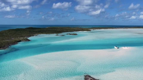 Exuma Skyline In Exuma In Black Point Bahamas. Stock Footage 322133080
