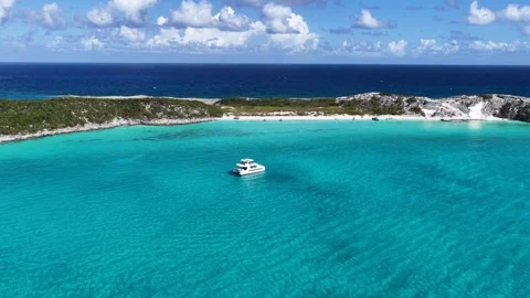 Exuma Skyline In Exuma In Black Point Bahamas. Stock Footage 341900492
