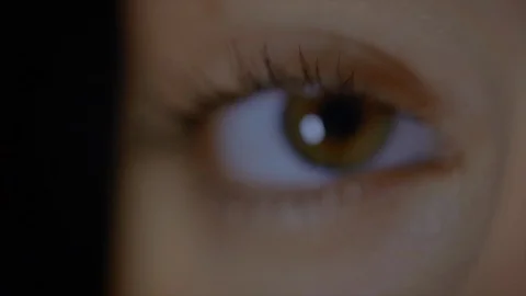 Eye 50 fps front on Video stock 127113754