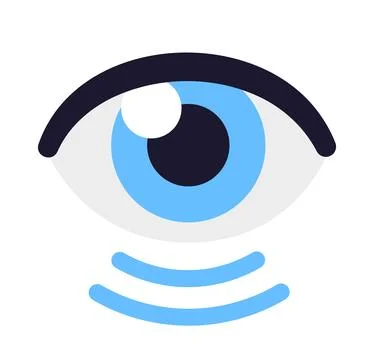 Eye and vision icon Stock Illustration
