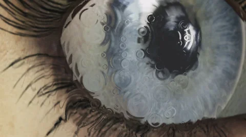 Eye animation Stock Footage 37889693