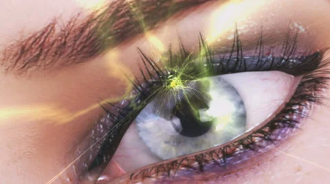 Eye animation Stock Footage 37889974