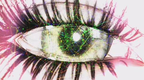 Eye animation Stock Footage 39838940