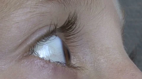 Eye blonde. wonder Stock Footage 39879436