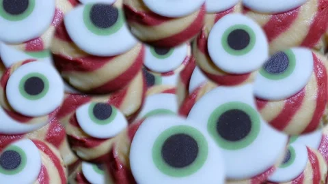 Eye Cake Stock Footage 142691475