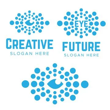 Eye Care logo designs vector. Vision logo vector Stock Illustration