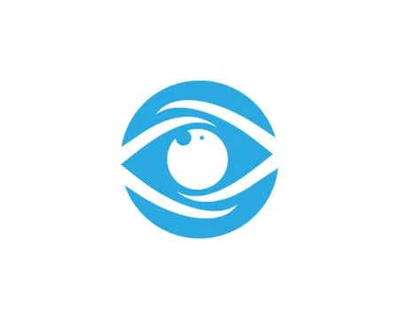 Eye Care vector logo design Stock Illustration