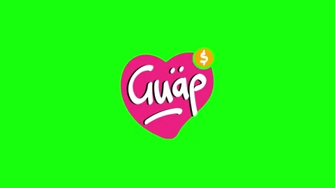 Eye-catching and dynamic motion graphics with the slang "GUAP" by incorpora.. Stock Footage 276897888