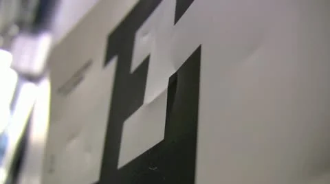 Eye chart Stock Footage 11211423