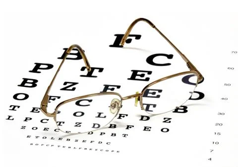 Eye chart Stock Illustration