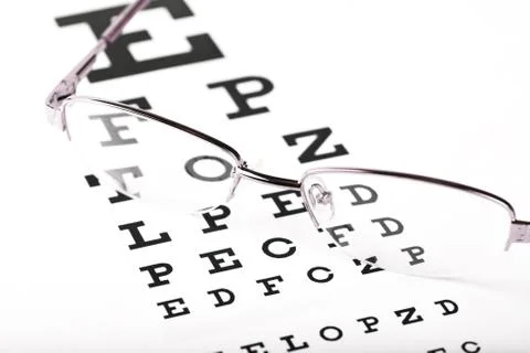 Eye chart Stock Photos