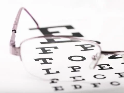 Eye chart Stock Photos