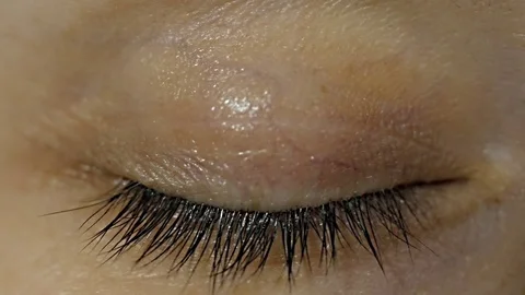 The eye in close-up Stock Footage 73062850