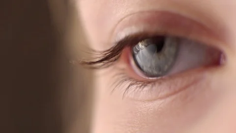 Eye close up. Macro shooting Stock Footage 105850174