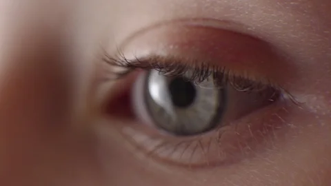 Eye close up. Macro shooting Stock Footage 105850988