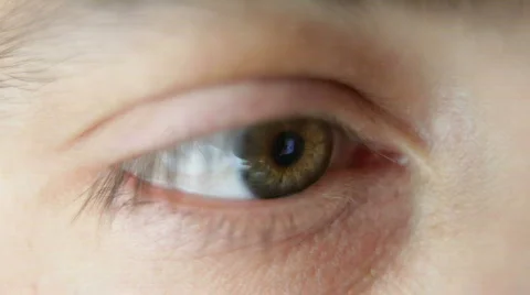 Eye close up with screen reflection Stock Footage 400104