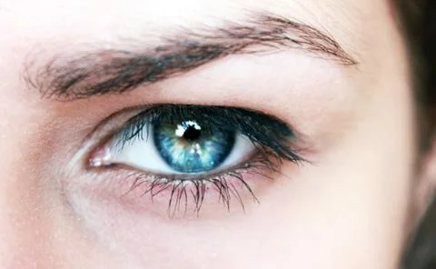 EYE closeup Foto stock