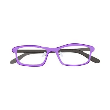 Eye computer glasses cartoon vector illustration Stock Illustration