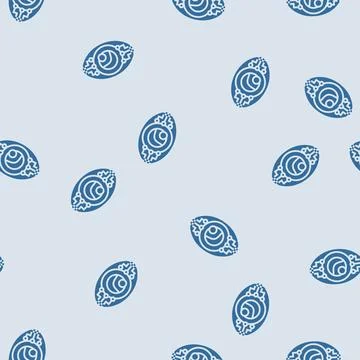 Eye contact robot sensor social robotics glyph seamless pattern Stock Illustration