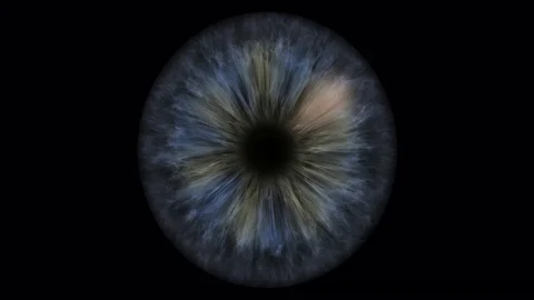 EYE Dialate Blue 02 Stock Footage 71974274