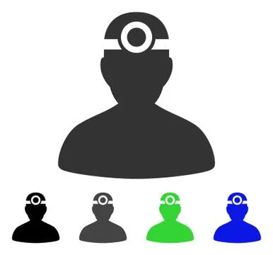 Eye Doctor Flat Icon イラスト素材