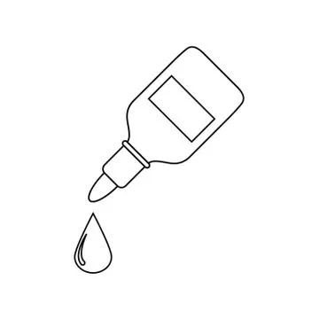 Eye drop bottle icon vector  Eye drops Stock Illustration