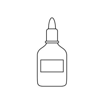 Eye drop bottle icon vector  Eye drops Stock Illustration