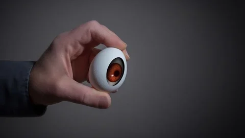 Eye in egg Stock Footage 106087627