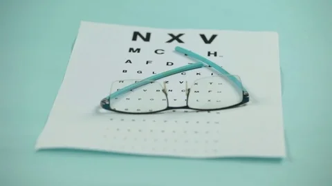 Eye exam Video stock 72833319