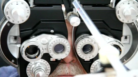 Eye Exam Optometry Stock Footage 786160