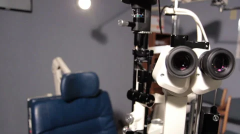 Eye Exam Room Stock Footage 28809080