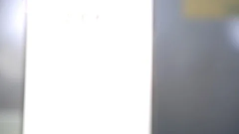 Eye examination chart, into focus shot. Stock Footage 92344951