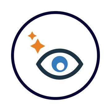 Eye, eyeball, eyecare icon Stock Illustration