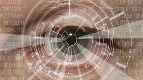 Eye Of The Future Video stock 48467672