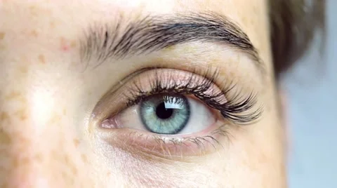 Eye of the girl close-up Stock Footage 67459481