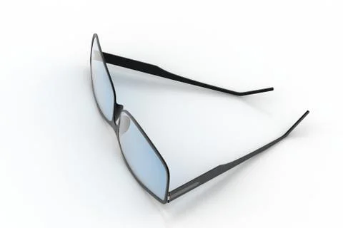 Eye glass Free Stock Illustration