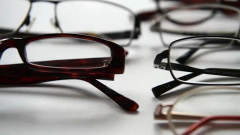Eye glasses. Stock Footage 140610558