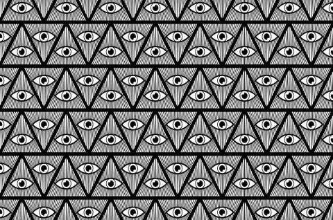 Eye of God Stock Illustration