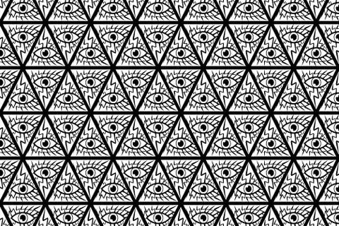 Eye of God Stock Illustration