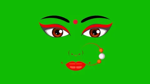 Eye green screen effects Stock Footage 274246857