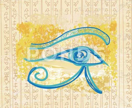 Eye of horus Stock Illustration