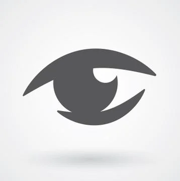 Eye icon design Stock Illustration