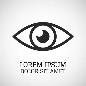 Eye icon Stock Illustration